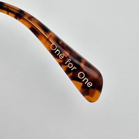 Toms Anna 10008665 Black Crystal Clear Tortoise Cat Eye Eyeglasses Frame 50mm - Picture 10 of 14